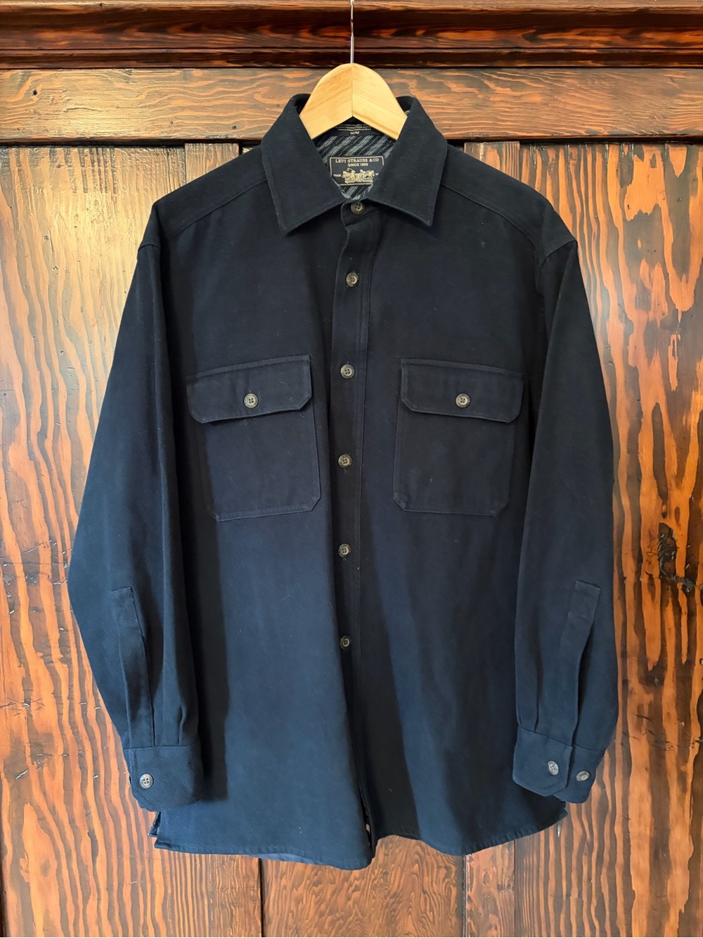 Levi's Navy Moleskin Utility Jacket